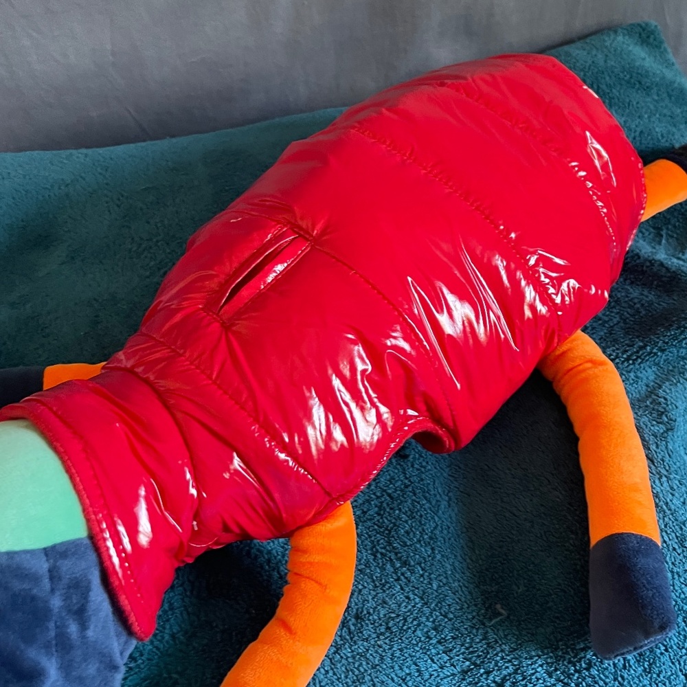 Dog puffy jacket vest